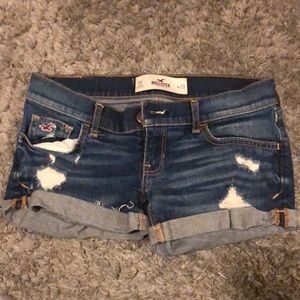 Hollister jean shorts